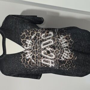 Maurices Charcoal Tee AC/DC SIZE MED